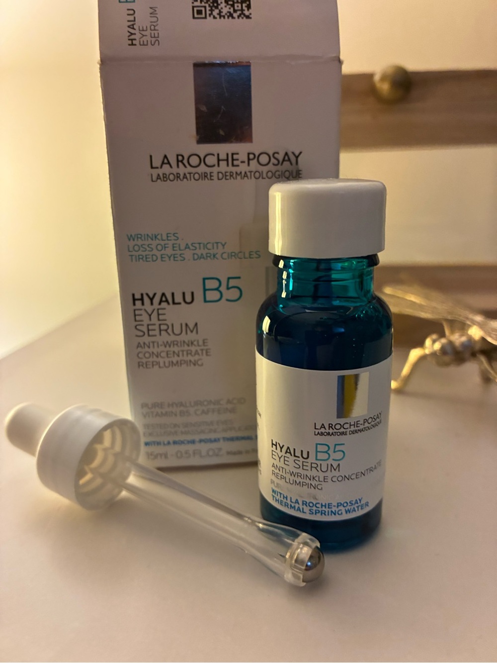 La Roche-Posay Hyalu B5 Eye Serum 15ml Anti-Wrinkle Repair Brand New